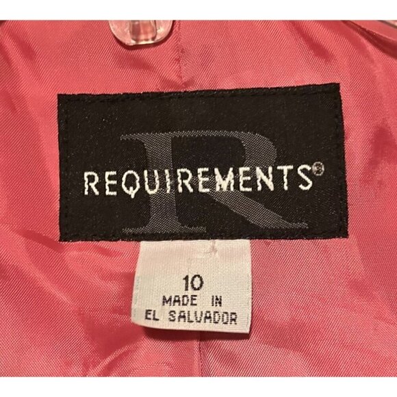 Y2K Requirements Pink Plaid Cropped Jacket 10 Wool Mohair SOFT Blazer Clueless - Picture 7 of 8